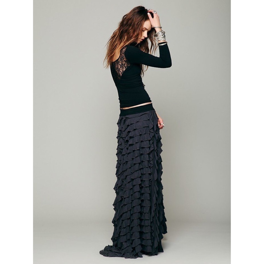 Free People Lydia Maxi Skirt